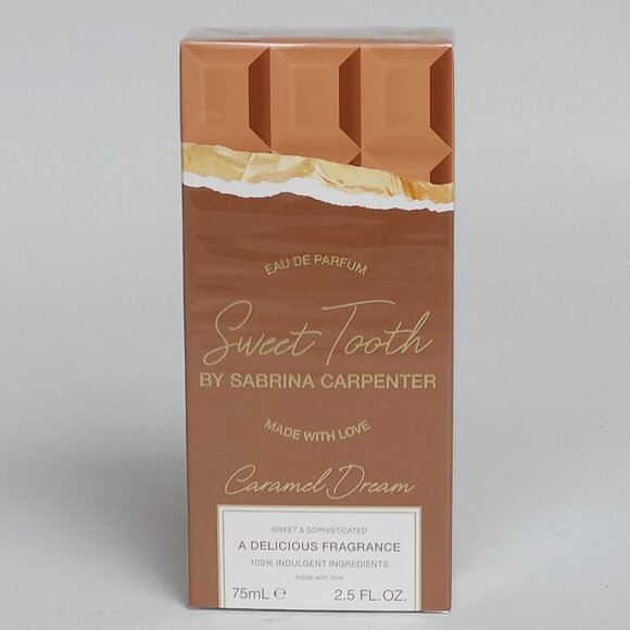 SABRINA CARPENTER Sweet Tooth CARAMEL DREAM 75ml/2.5 fl. oz. Full Size Sealed - Picture 1 of 6